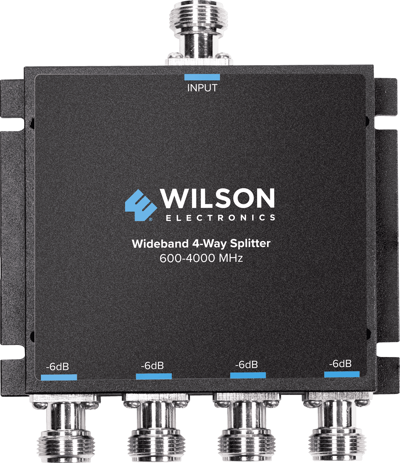  -6 dB 4-Way Splitter 600-4000 MHz (50 Ohm) 