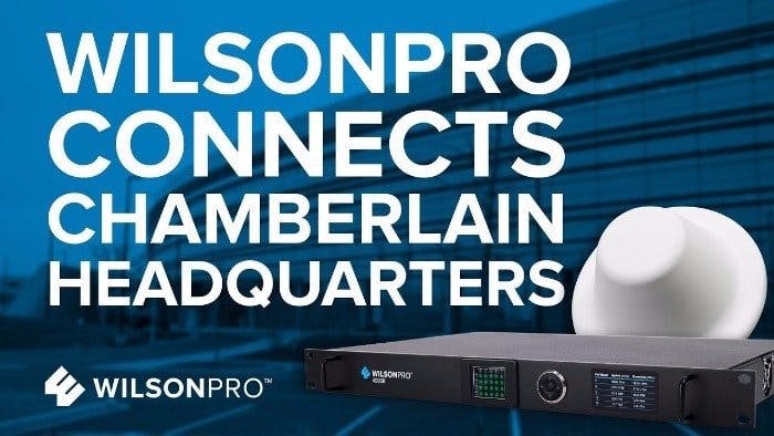 WilsonPro Connects Chamberlain Headquarters